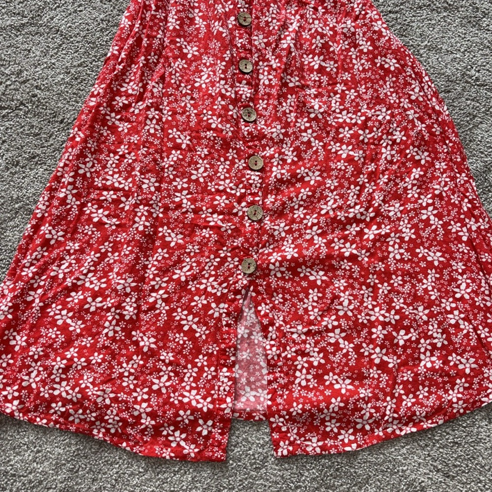5 for $25🎈Roxy red dress - Picture 3 of 7